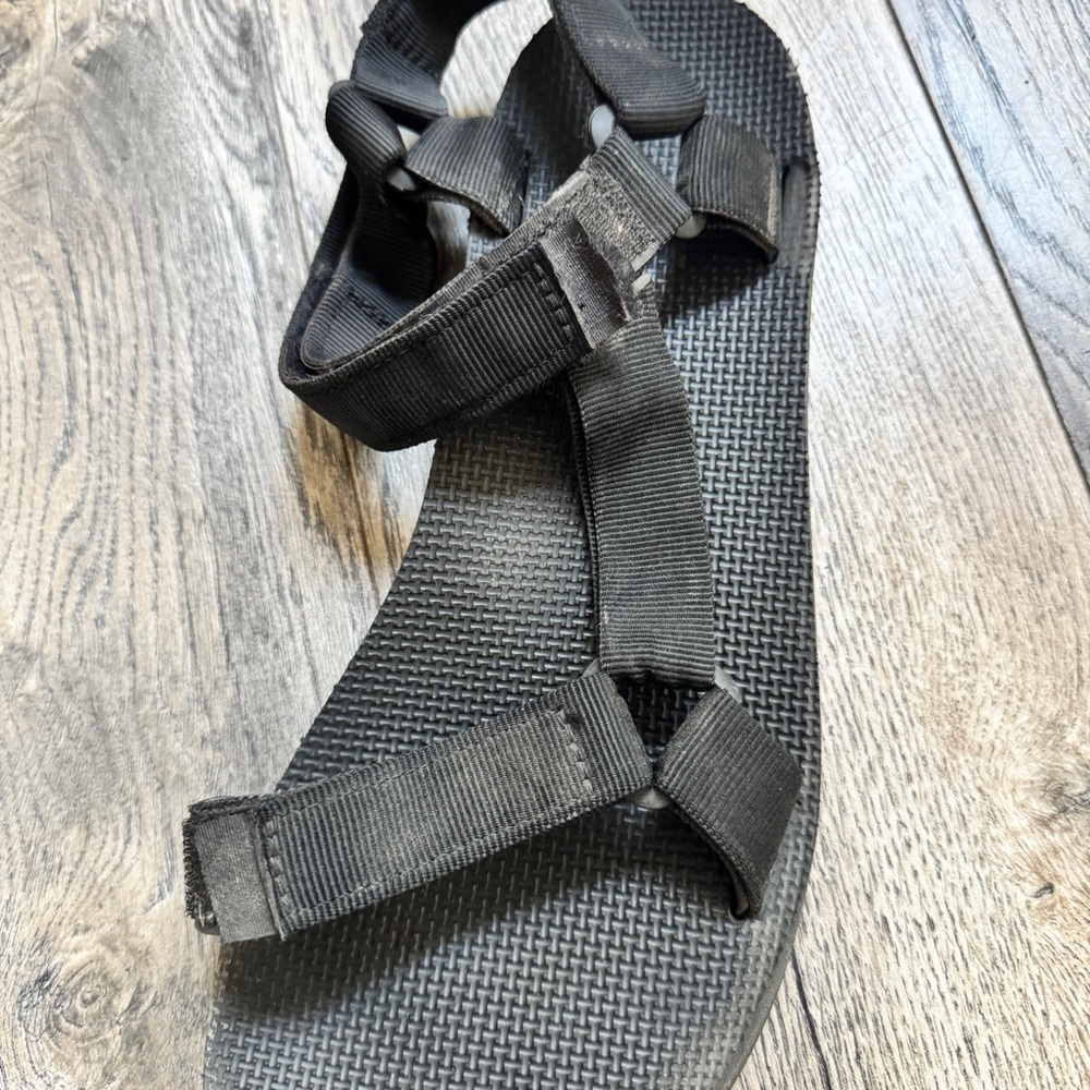 Teva Black Adventure Sandals - Picture 5 of 7